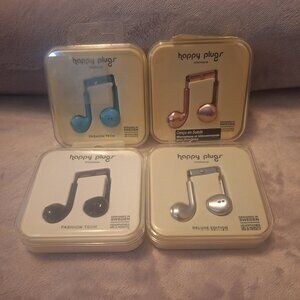 Happy Plugs - Earbuds with Mic (4 Colors)